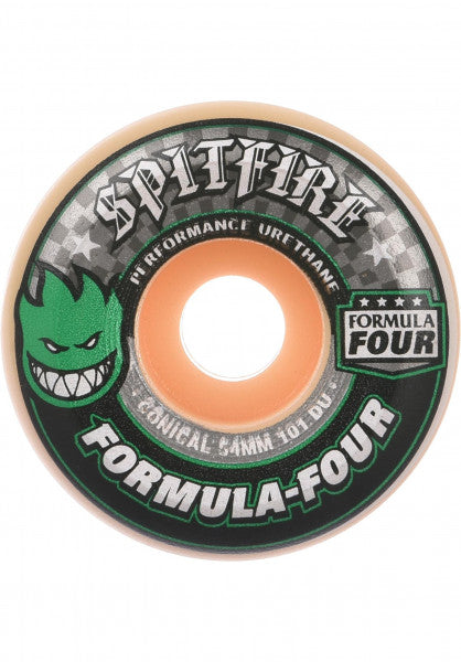 Roues SPITFIRE Formula 4 Conical Green 101A
