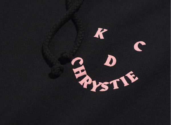 Sweatshirt capuche CHRYSTIE KCDC X Chrystie Black - Noir
