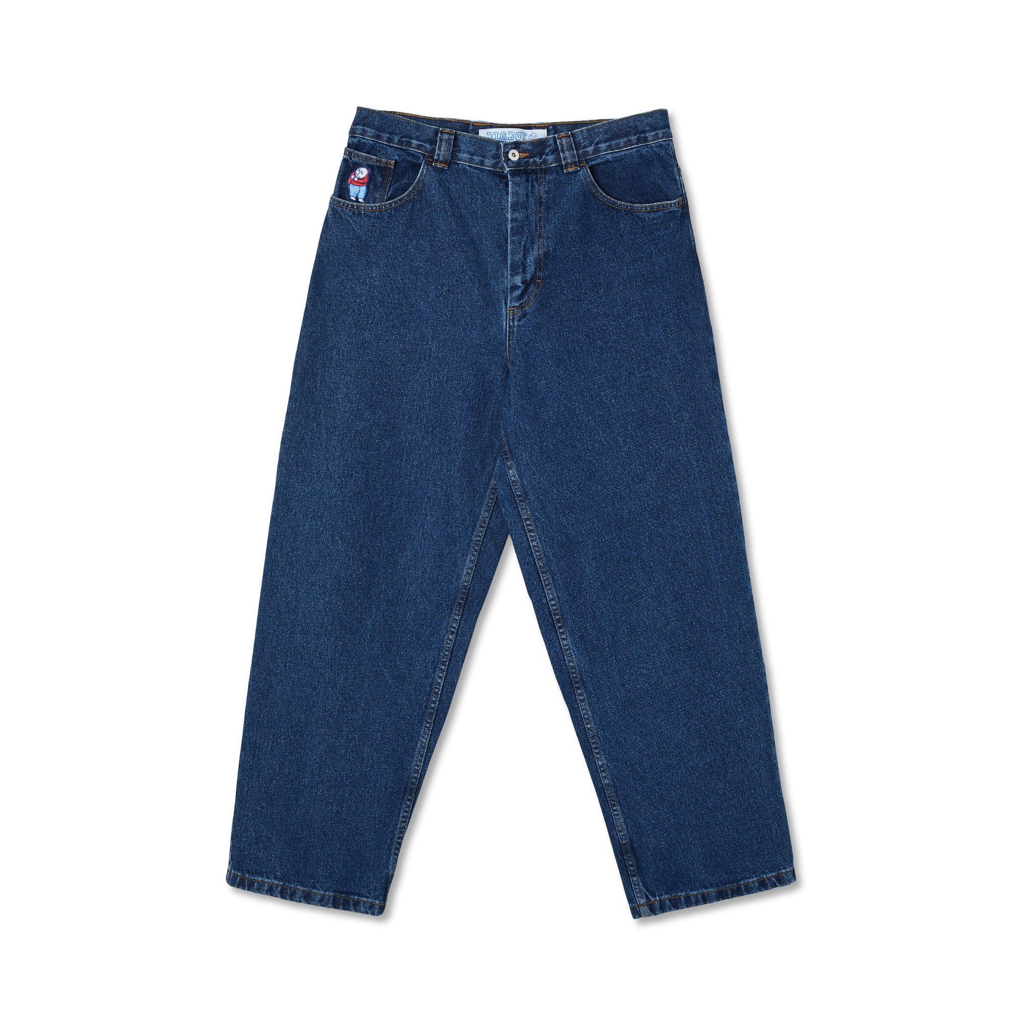 Pantalon POLAR Big Boy Jeans Dark Blue - Bleu Foncé - SUBIACO SKATESHOP
