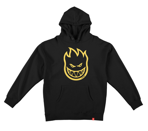 Sweatshirt Capuche SPITFIRE Bighead Hood Black - Noir - SUBIACO SKATESHOP