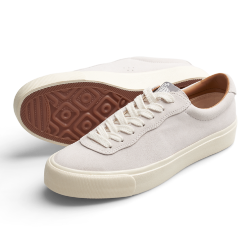 Chaussures LAST RESORT AB VM0001 Suede Lo White / White - Blanc / Blanc - SUBIACO SKATESHOP