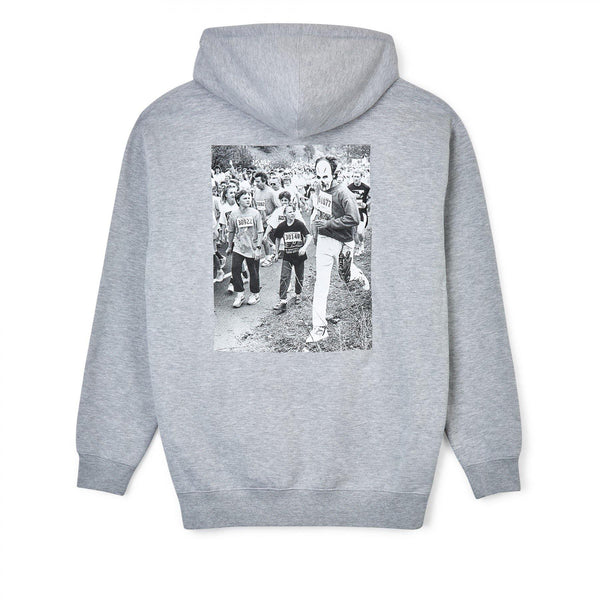 Sweatshirt Capuche HOCKEY Marathon Hoodie Gris Chiné - SUBIACO SKATESHOP