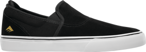 Chaussures EMERICA Wino G6 Slip On Black/White/Gold - SUBIACO SKATESHOP